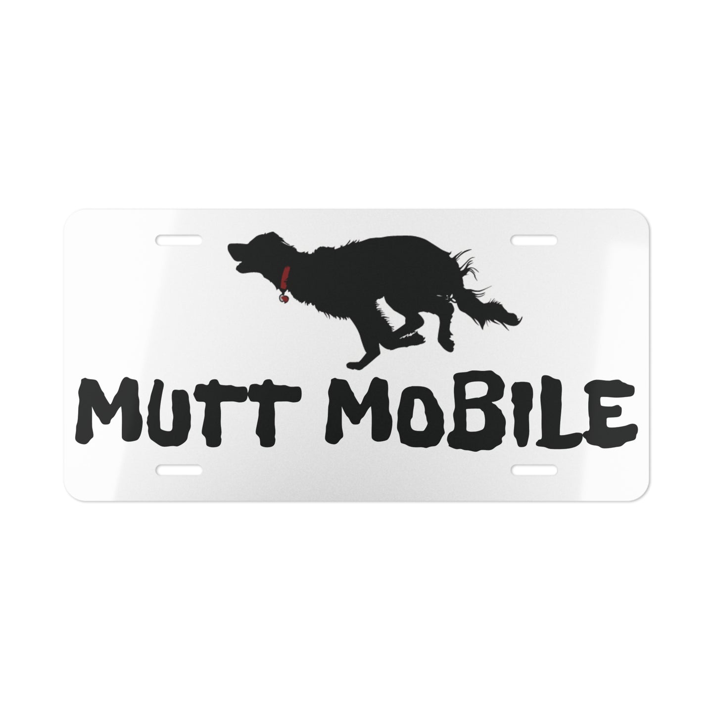 Dog Vanity Plate