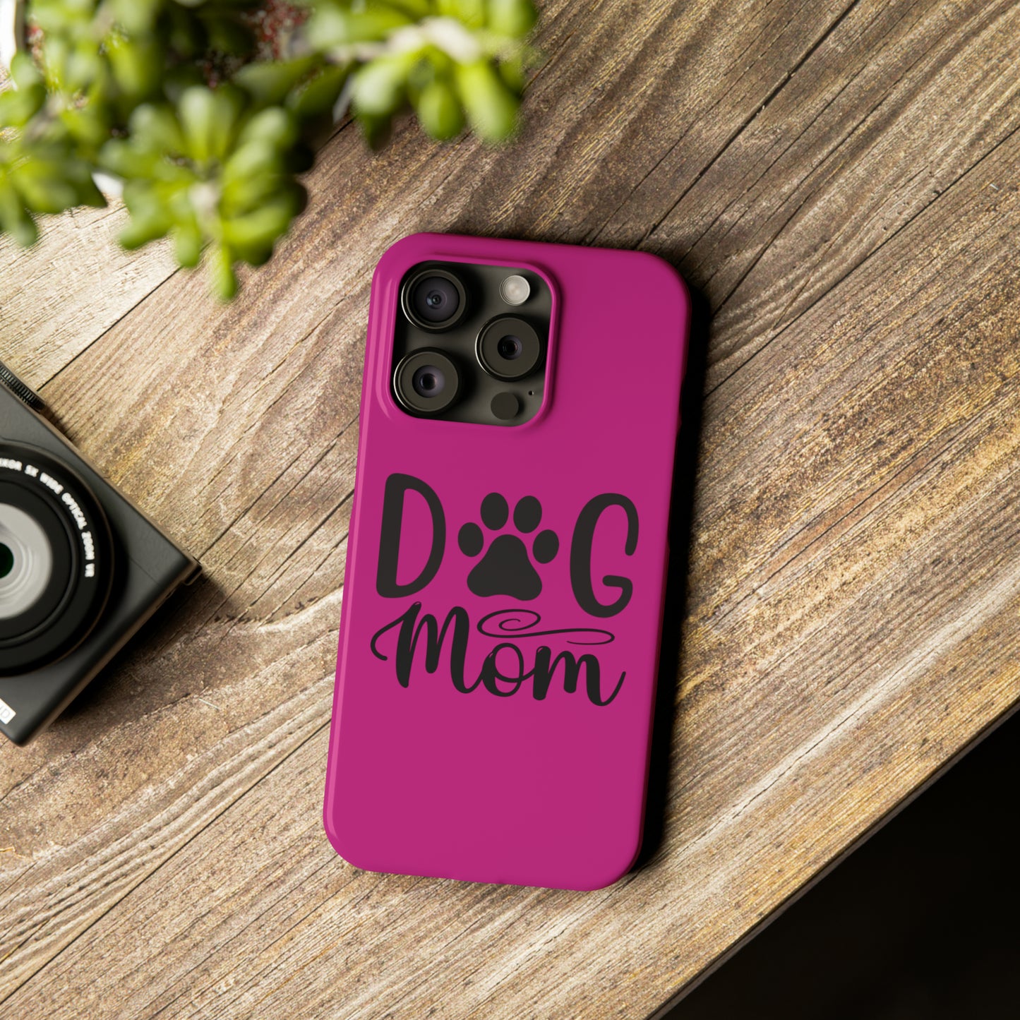 Slim Phone Cases- Dog Mom