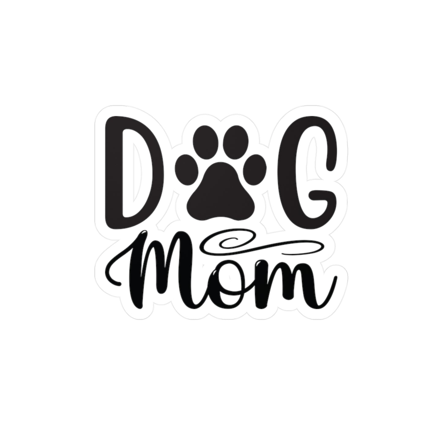 Dog Mom Vinyl Decals