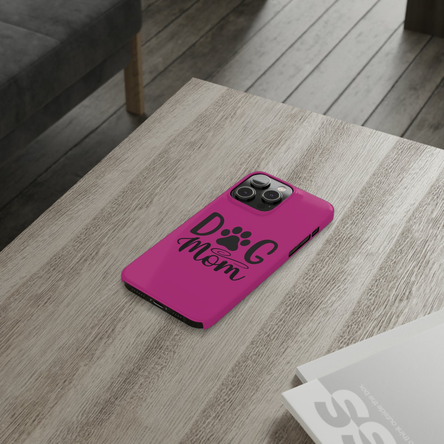 Slim Phone Cases- Dog Mom