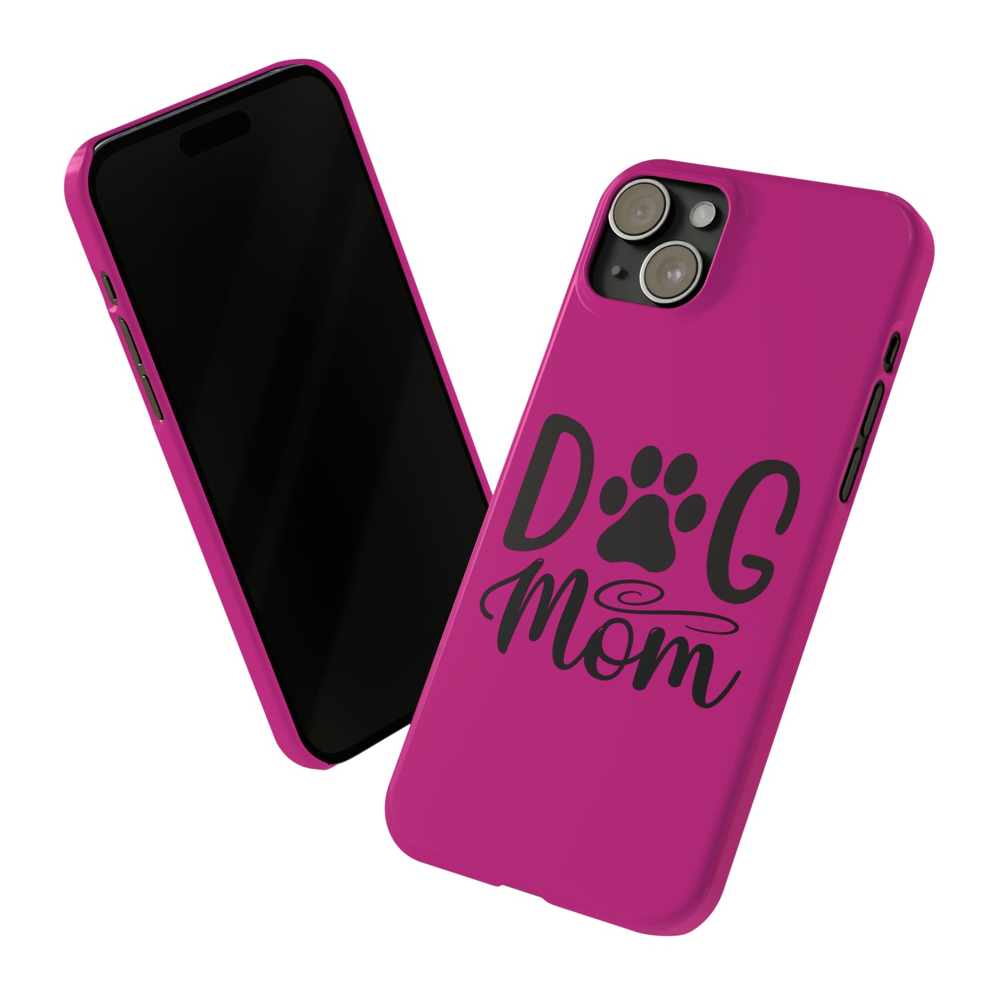 Slim Phone Cases- Dog Mom