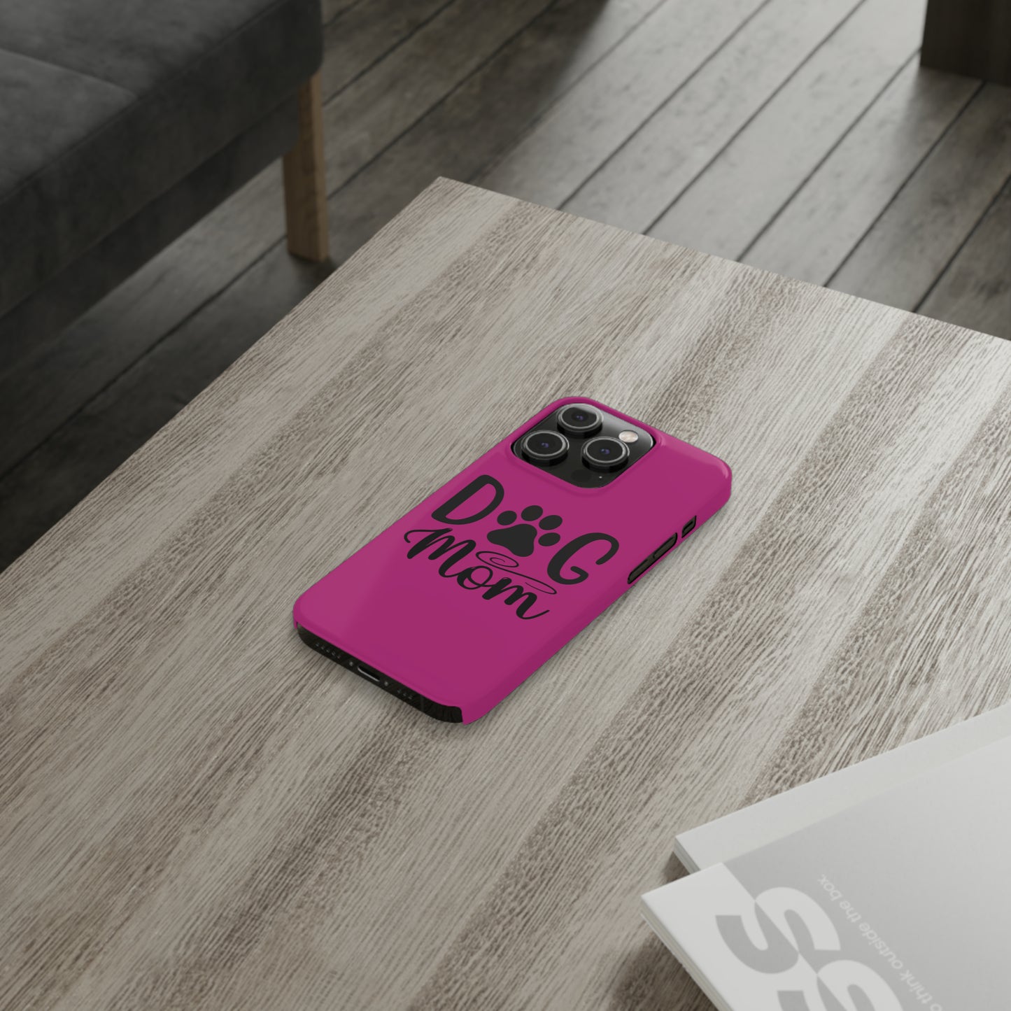 Slim Phone Cases- Dog Mom