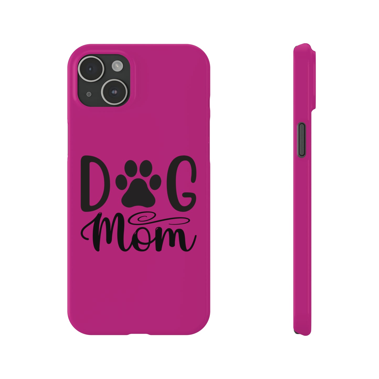 Slim Phone Cases- Dog Mom